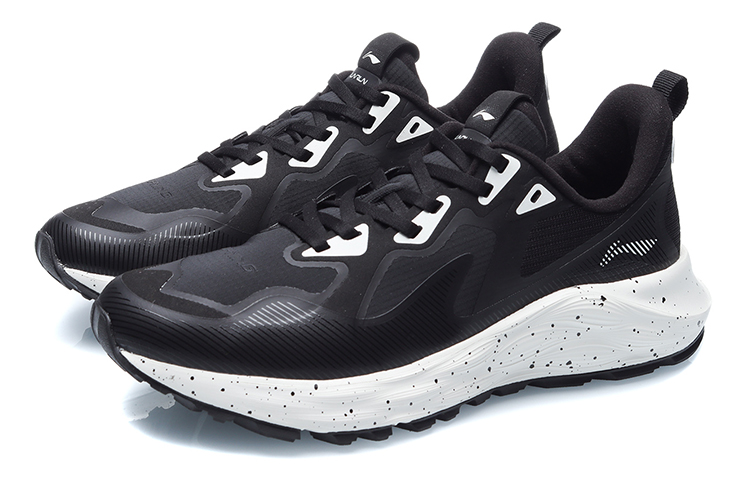 Li Ning Cloud Shield Rebound Cushioning Low top Running Shoes Women’s Black