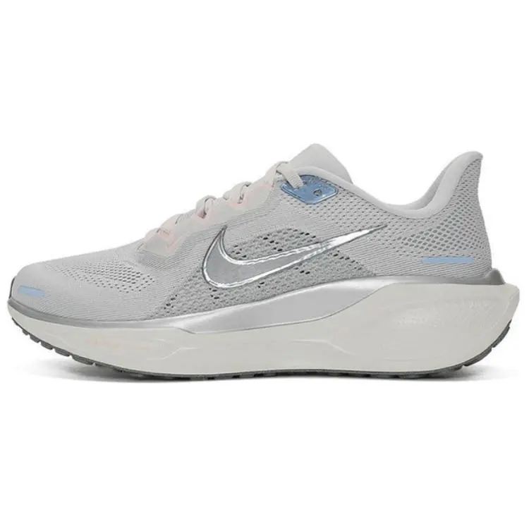 Nike Pegasus 41 Breathable Low top Running Shoes Women's Gray