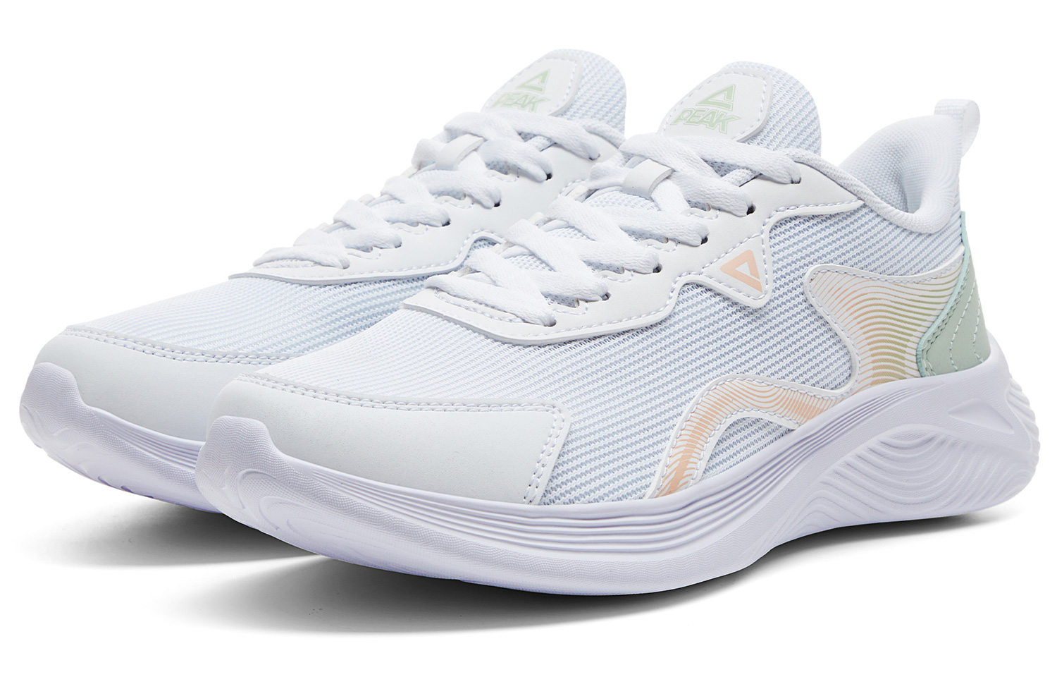 PEAK Volkswagen Collection Low top Running Shoes Women’s White Green
