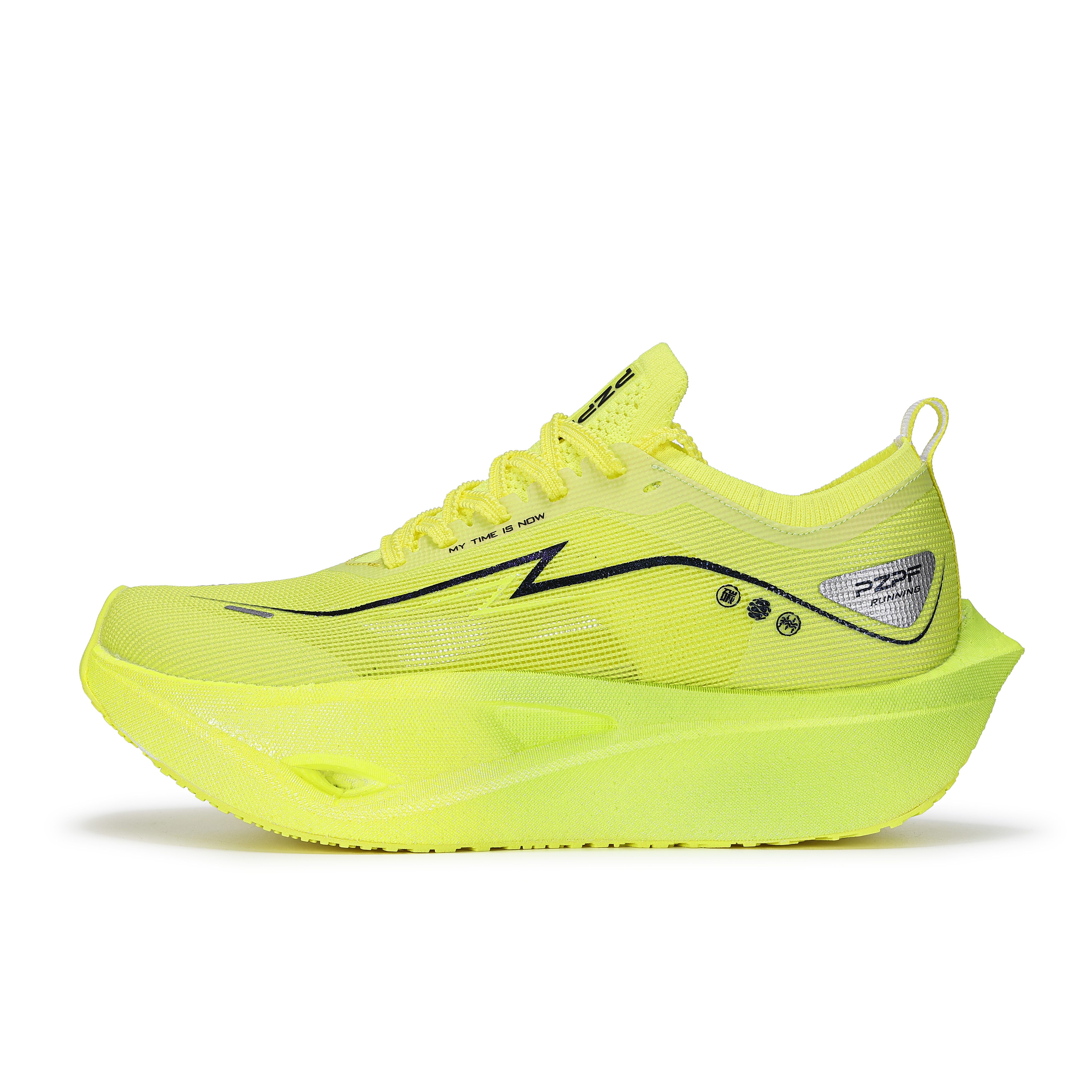 PZPF Abrasion Resistant Coverage Lightweight Rebound Low top Popcorn Full Length Genuine Carbon Plate Running Shoes