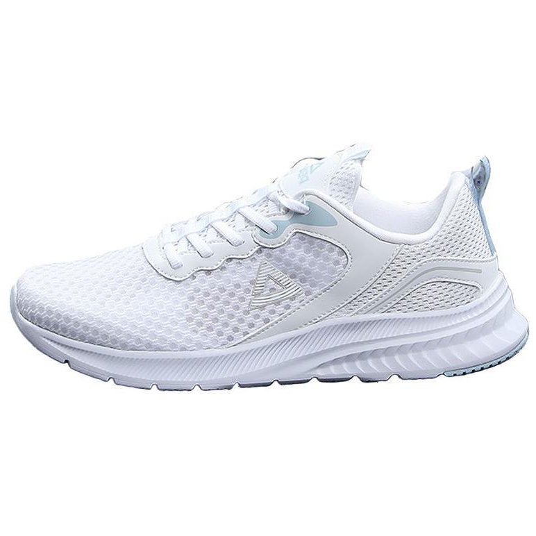 PEAK Slip Resistant, Breathable, Lightweight Low top Running Shoes Men’s All White