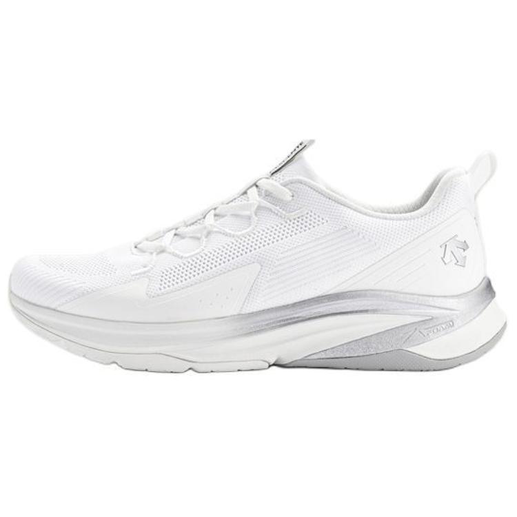 DESCENTE Sports Life Collection Slip Resistant Abrasion Resistant Low top Running Shoes Women's White