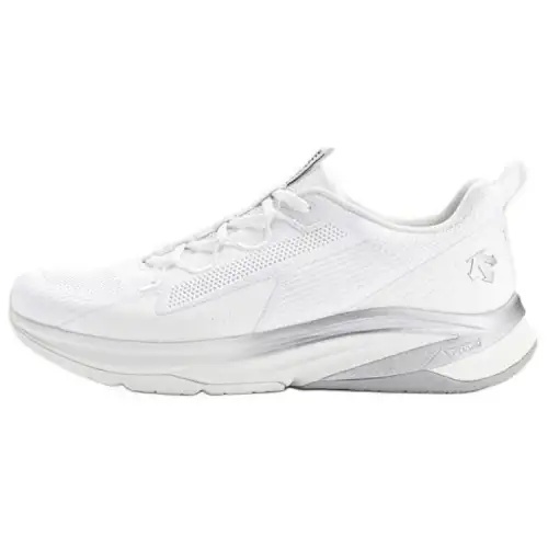 DESCENTE Sports Life Collection Slip Resistant Abrasion Resistant Low top Running Shoes Women's White
