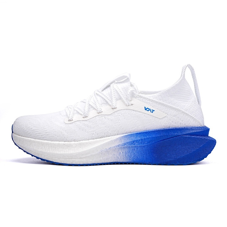 VOIT Running Shoes Unisex Low Top White Colorful Blue