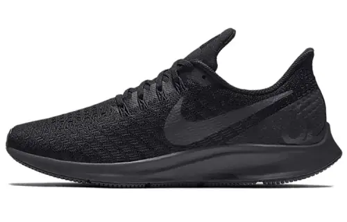 Nike Air Zoom Pegasus 35 sporty and comfortable fabric non-slip lightweight Low top Casual running shoes Women's black