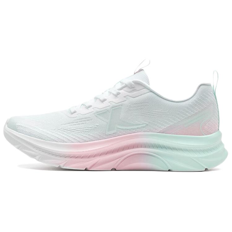 XTEP Abrasion Resistant Coverage Low top Casual Running Shoes Women’s White Blue Pink