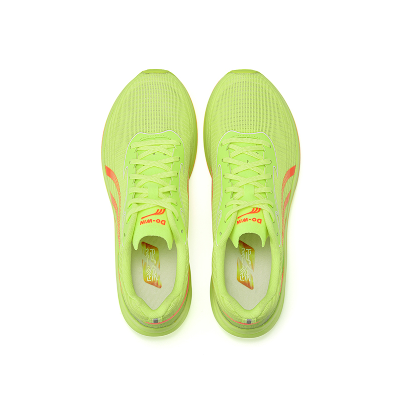 DO WIN Journey 3 Fashion Running Shoes Unisex Fluorescent Verdant Green