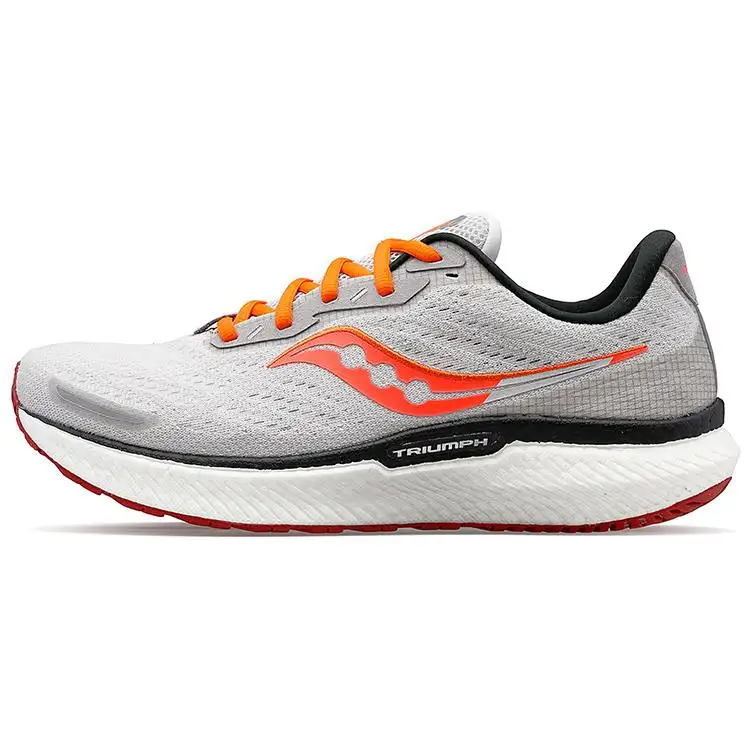 Saucony Triumph 19 Comfortable Fabric Slip Resistant Abrasion Resistant Low top Running Shoes Men's