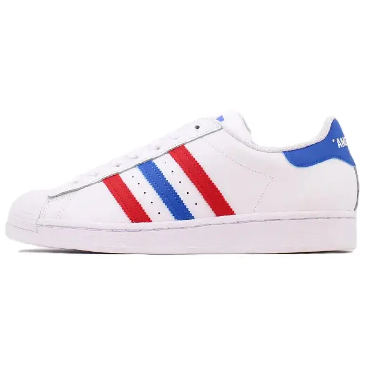 Superstar Adidas Originals 'White Red Blue'