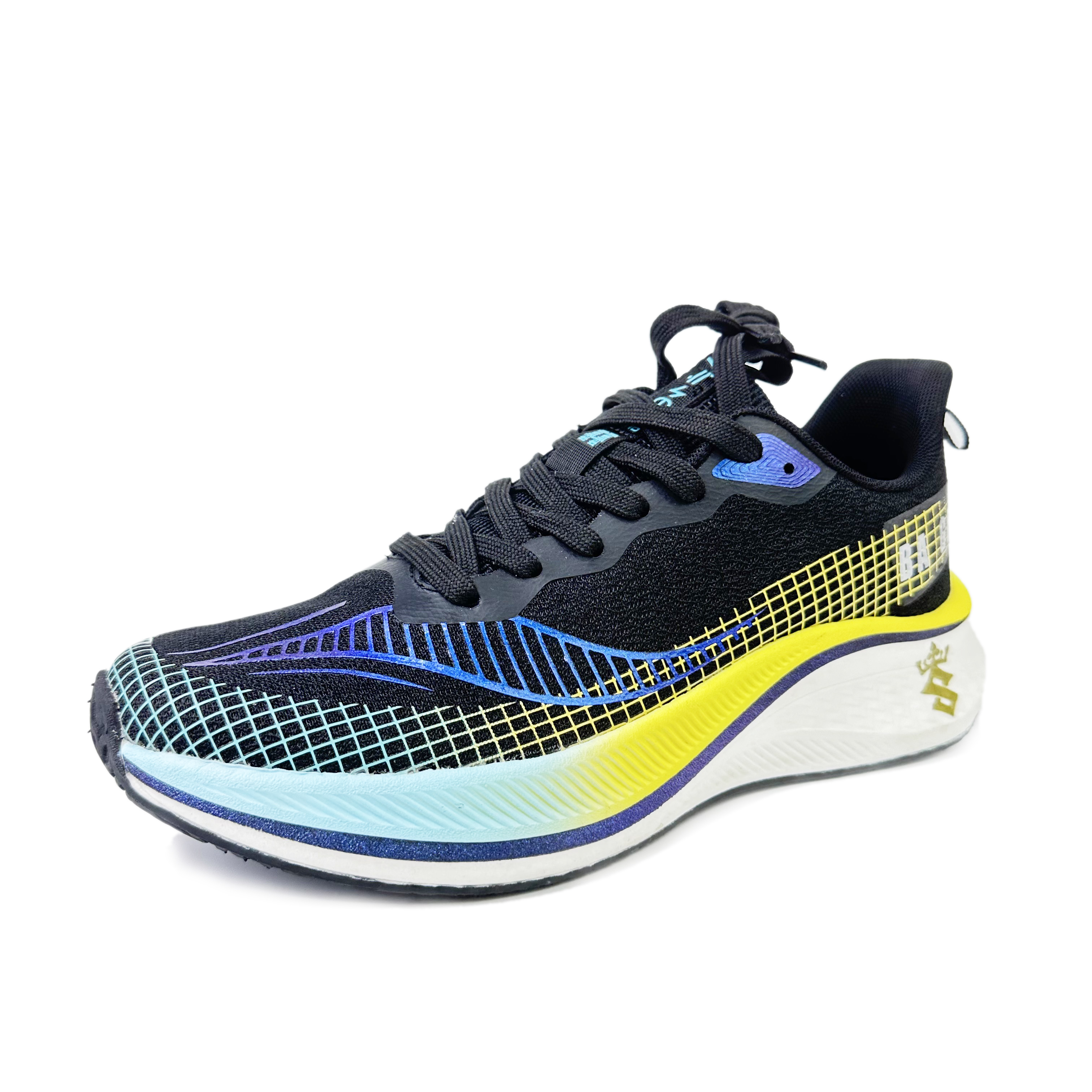 BAGE Mesh Low top Running Shoes Unisex Dazzle Black