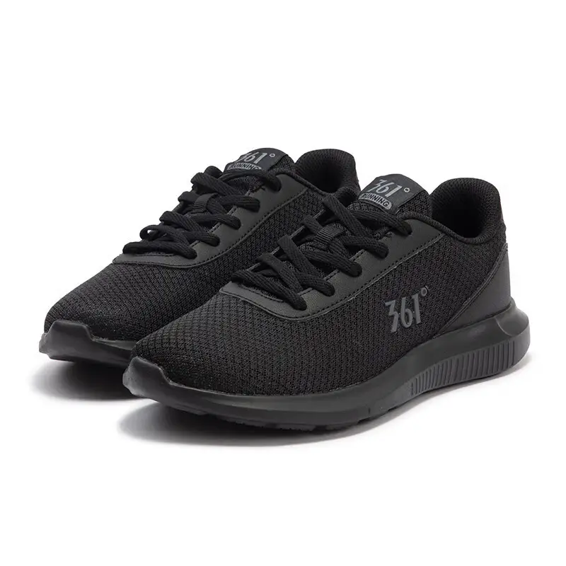 361° Breathable Lightweight Breathable And Lightweight Low top Casual Running Shoes Women’s Black