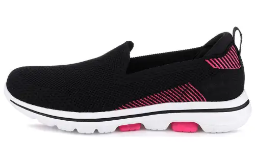 Skechers Go Walk 5 Comfortable Breathable Low top Casual Shoes Women's Black