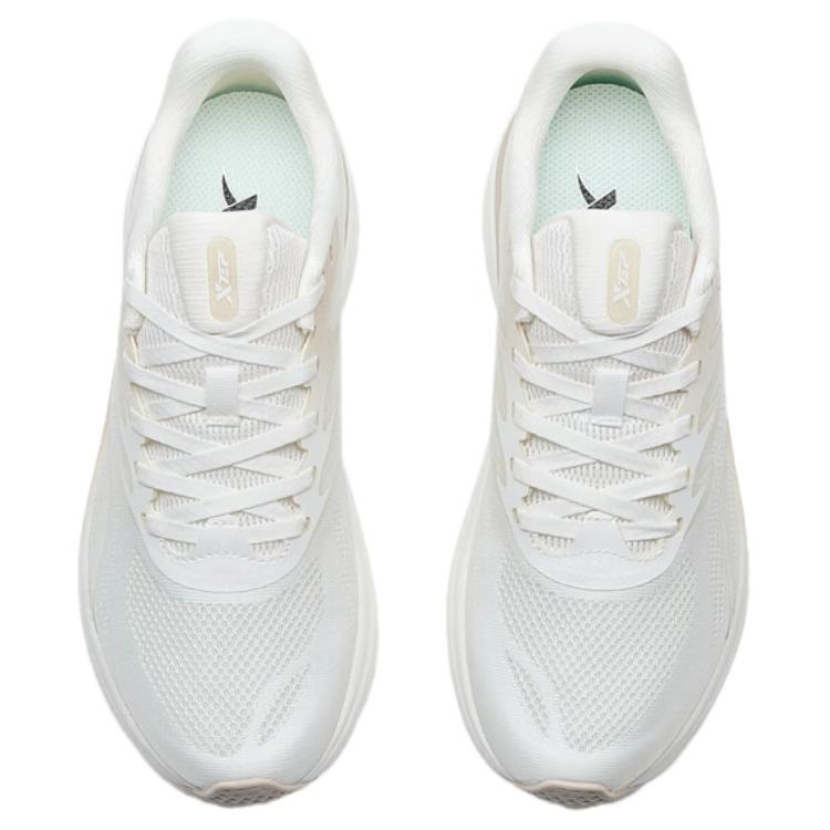 XTEP Breathable And Slip Resistant Breathable And Slip Resistant Low top Casual Running Shoes Women’s White Brown