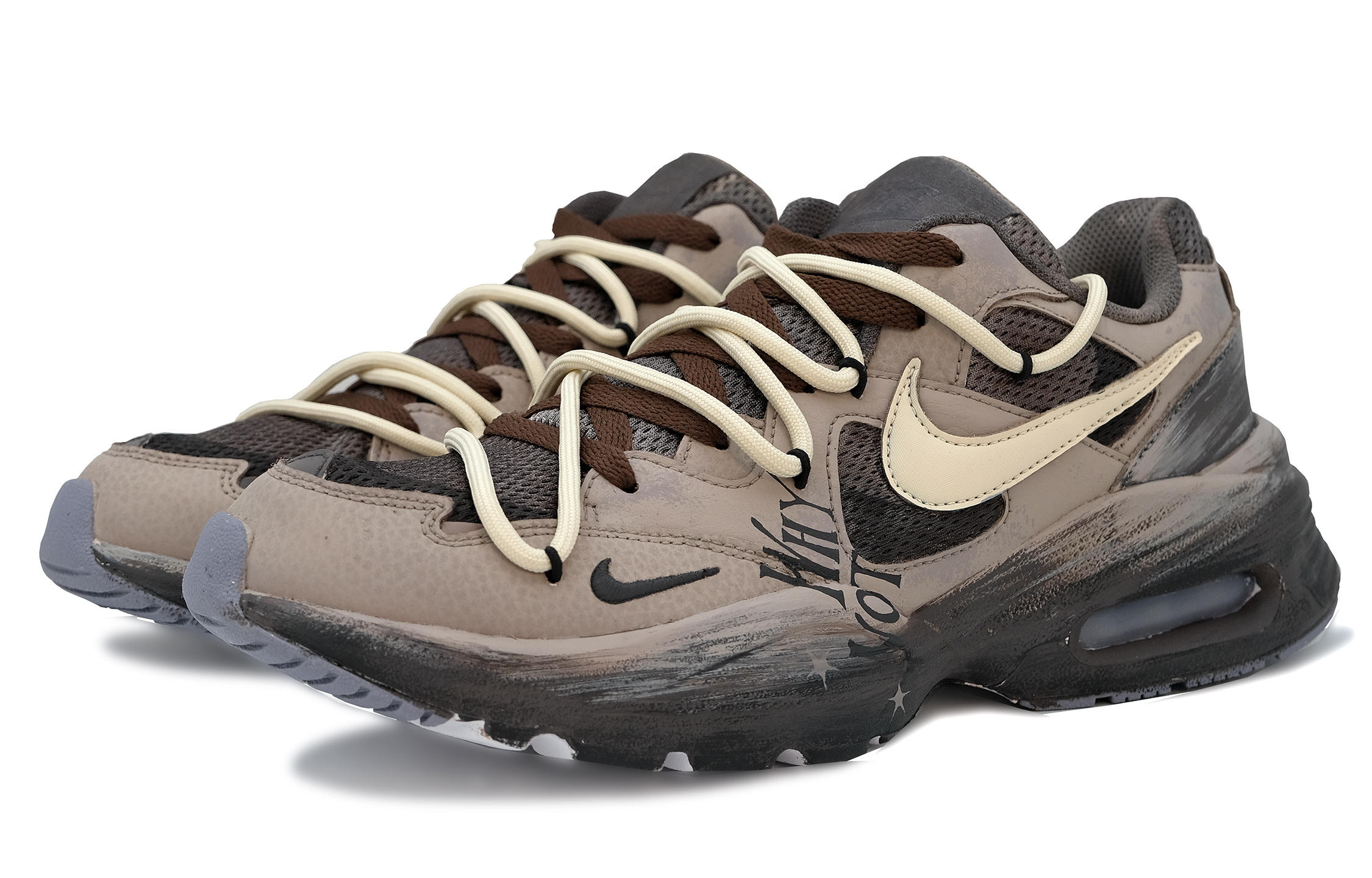 Nike Air Max Fusion Slip Resistant Abrasion Resistant Slip Resistant Abrasion Resistant Low top Running Shoes Women’s