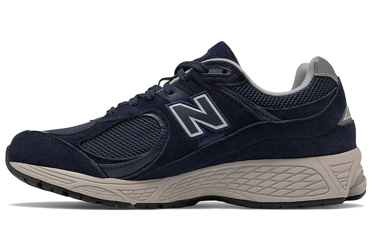 New Balance NB 2002R classic low-top running shoes for men and women, navy blue