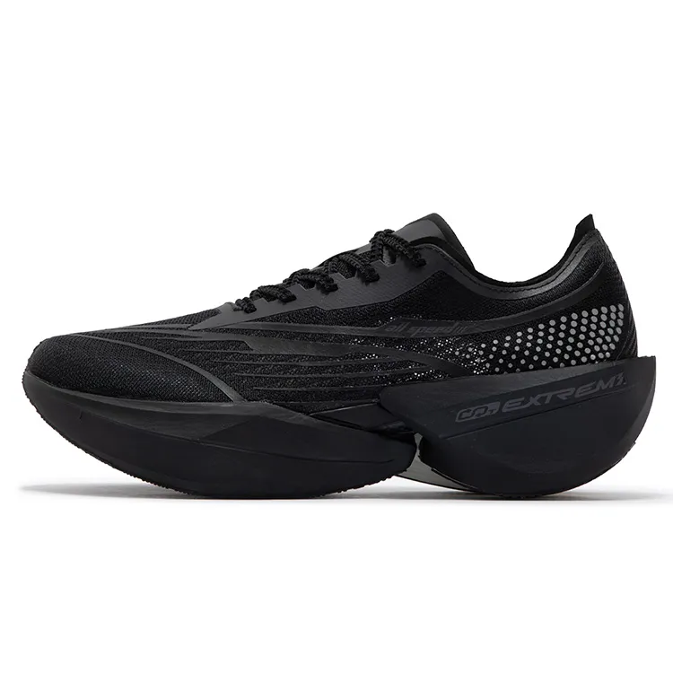 361° Feiyang Future 1.5 Low top CO,EXTREM3 Material Marathon Training Running Shoes Unisex Obsidian Black