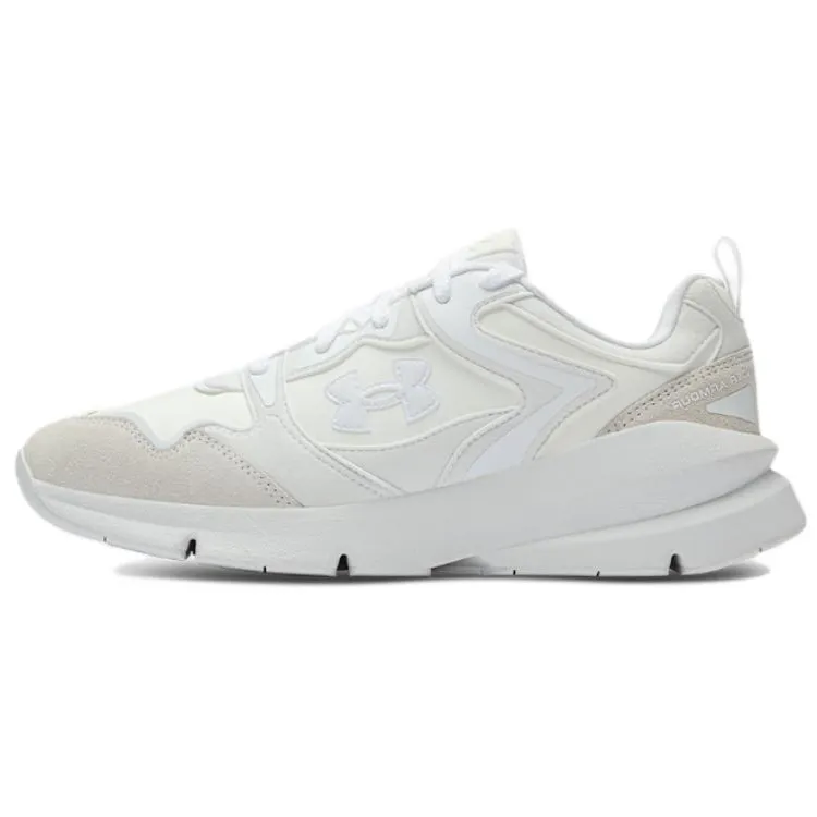 Under Armour Forge Runner Abrasion Resistant Low top Running Shoes Unisex White