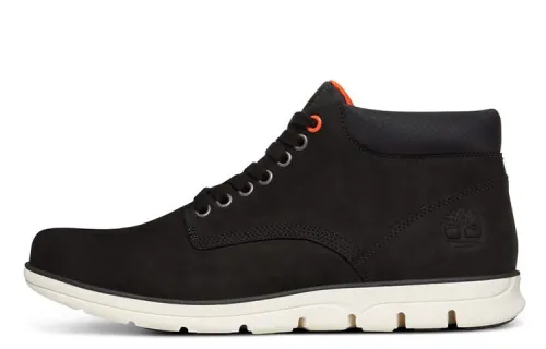 Timberland Bradstreet Chukka Top Grain Cow Leather Cushioning, Wear Resistant Ankle Length Outdoor Boots Men's Black