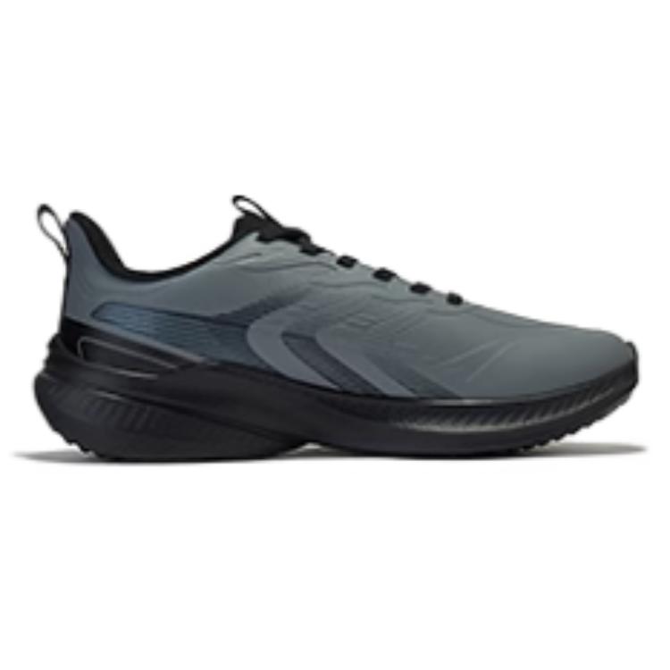 361° Slip Resistant Lightweight Non slip Lightweight Low top Casual Running Shoes Men’s Gray Black