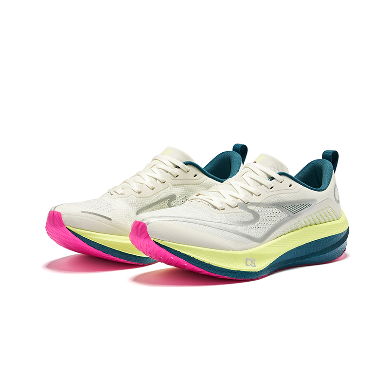 Erke Dust 3.0 Running Shoes Men’s Low Top Microcrystal White Sprout Green