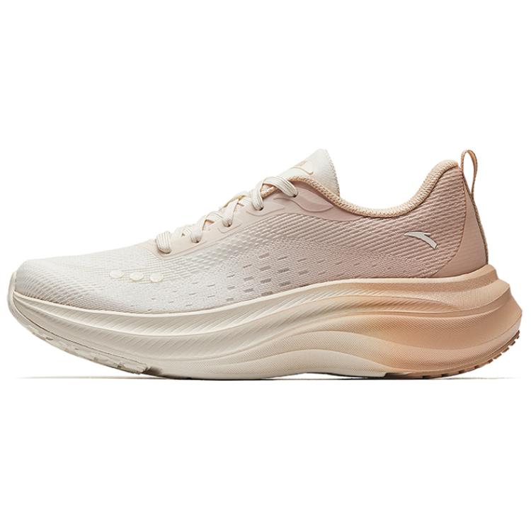 Anta Leaves 2.0 Slip Resistant Abrasion Resistant Low top Casual Running Shoes Women’s Beige Brown