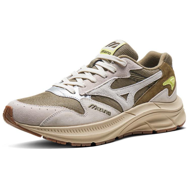Mizuno Pi Retro Low top Running Shoes Unisex Pea Green/Light Gray