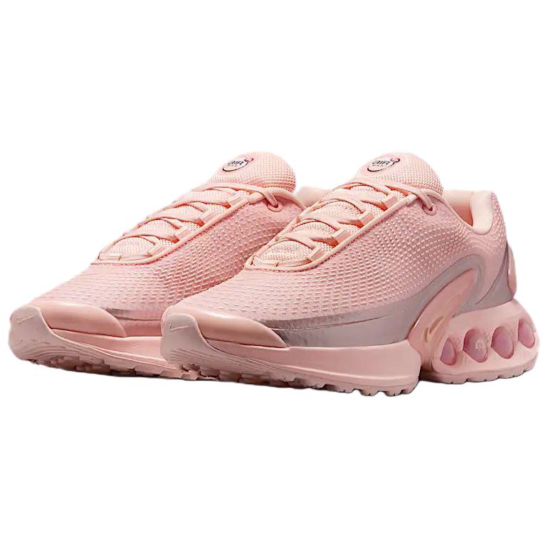 Nike Air Max Dn Soft And Comfortable Fabric Support Rebound Low top Running Shoes Women’s Light Red