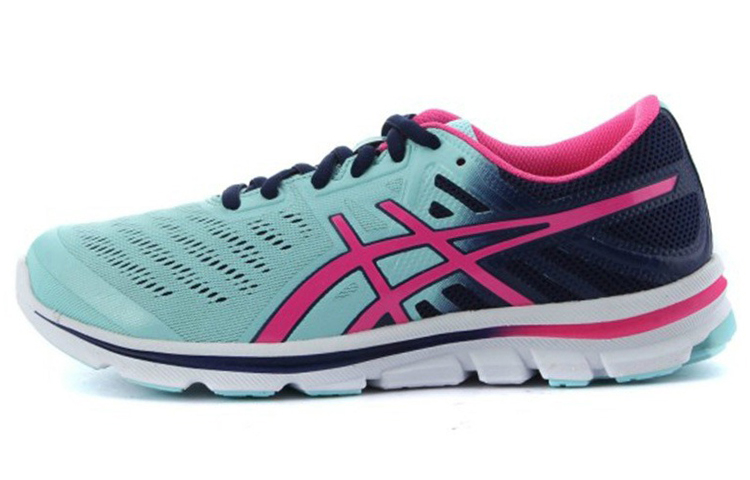 Asics Gel Electro33 Comfortable Low top Running Shoes Women's Ice Blue Pink