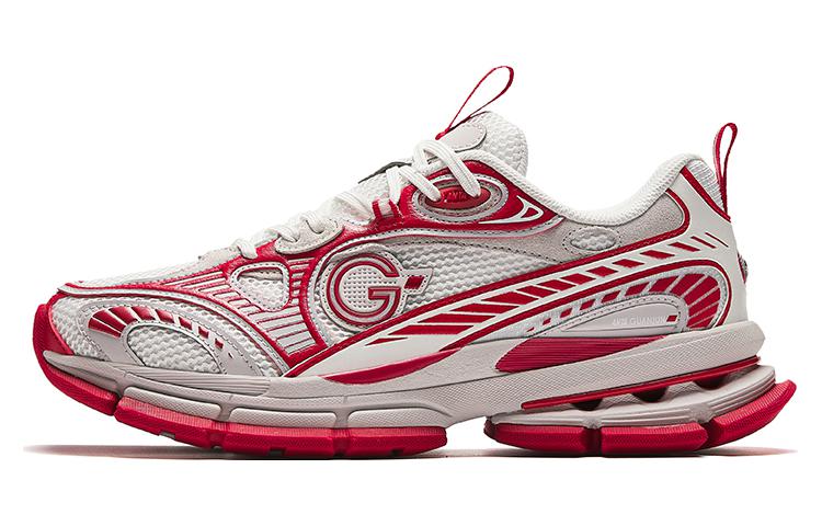 Anta Champion All Weather Series Slip Resistant Low top Running Shoes Men’s White Red
