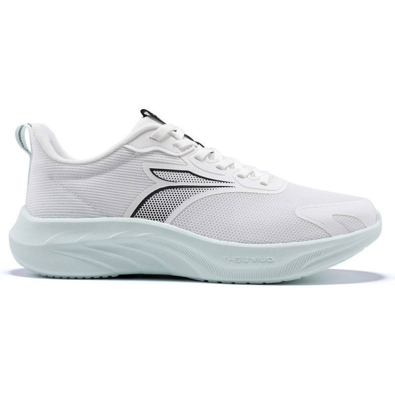 361° Slip Resistant Cushioning Abrasion Resistant Low top Casual Sprint Running Shoes Men’s White Blue
