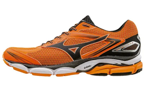 Mizuno Wave Ultima 8 Lightweight Wear-resistant And Non-slip Low-Top Running Shoes Orange Black