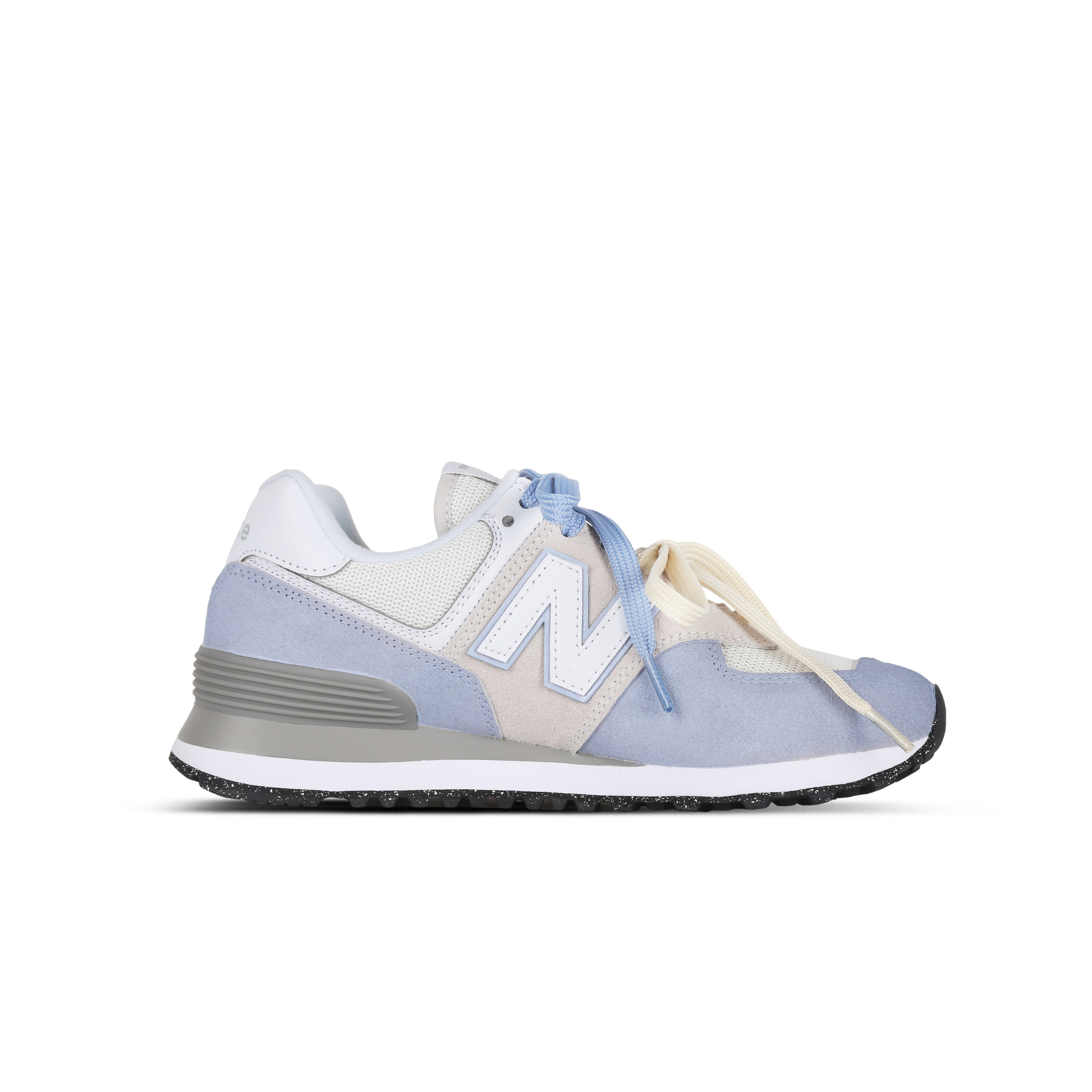 New Balance NB 574 Cushioning, Wear Resistant Low top Running Shoes Unisex Washed Blue