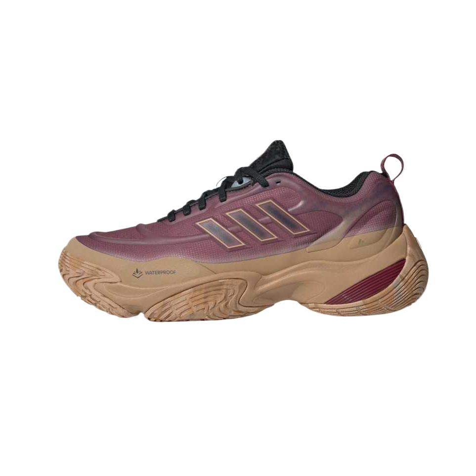 Adidas Abrasion Resistant Low top Running Shoes Unisex Dark Red