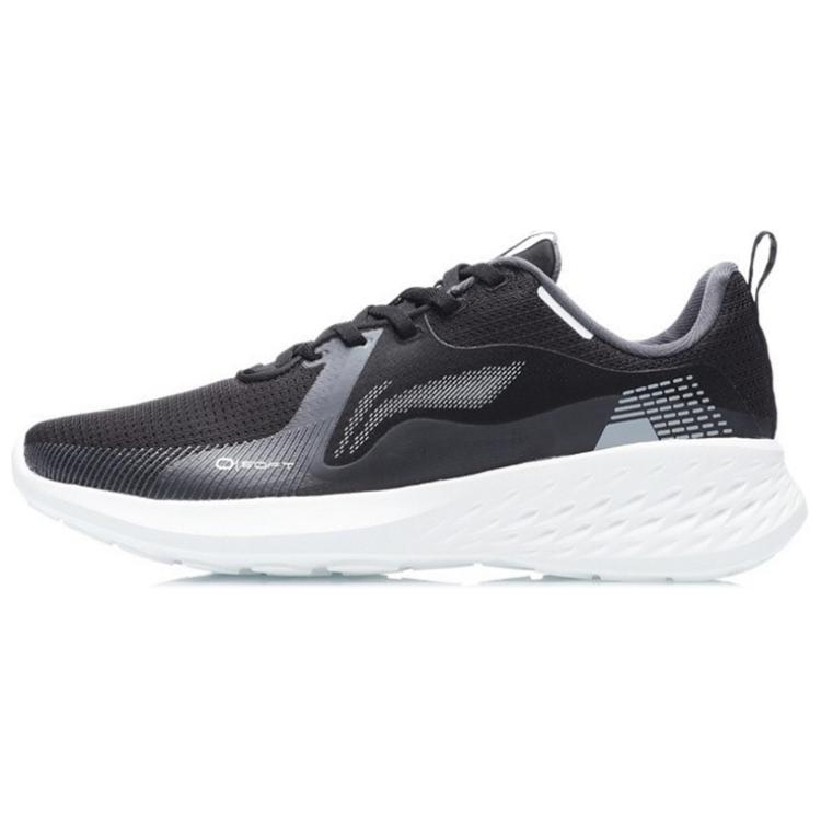 Li Ning Comfortable Cushioning Slip Resistant Abrasion Resistant Breathable Lightweight Low top Running Shoes Unisex