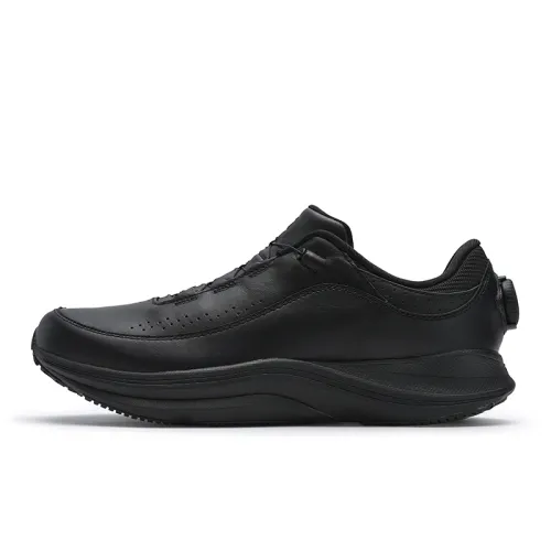 FILA BOA Textile, Leather Cushioning Low top Running Shoes Men's Black