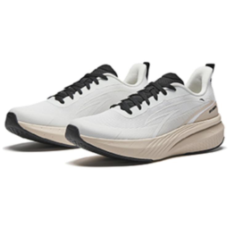 Anta Cloud Trail Slip Resistant Abrasion Resistant Low top Long Distance Running Shoes Men’s White Beige