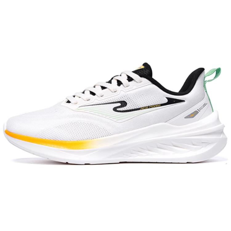 Erke Cushioning Slip Resistant Cushioning Slip Resistant Low top Casual Running Shoes Men’s White Black
