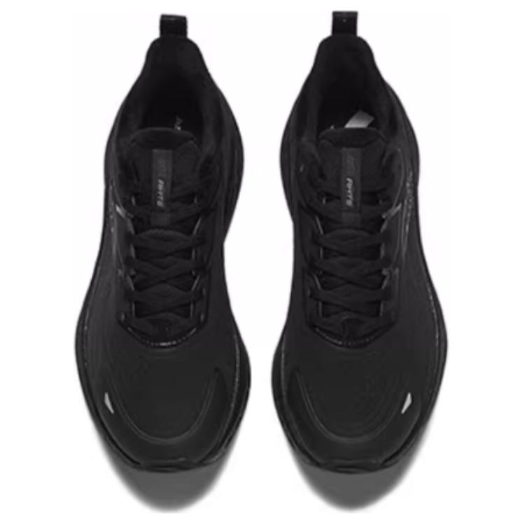Anta Rocket 6.0 Fabric Abrasion Resistant Coverage Rebound Low top Casual Running Shoes Men’s Black Gray