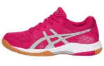 ASICS Gel Rocket 8 Running Shoes Women's Low Top Fuchsia/Silver