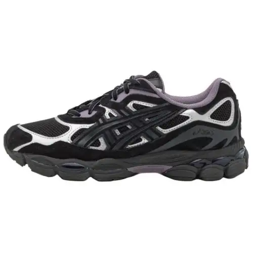 ASICS Gel NYC Black Purple Graphite Grey