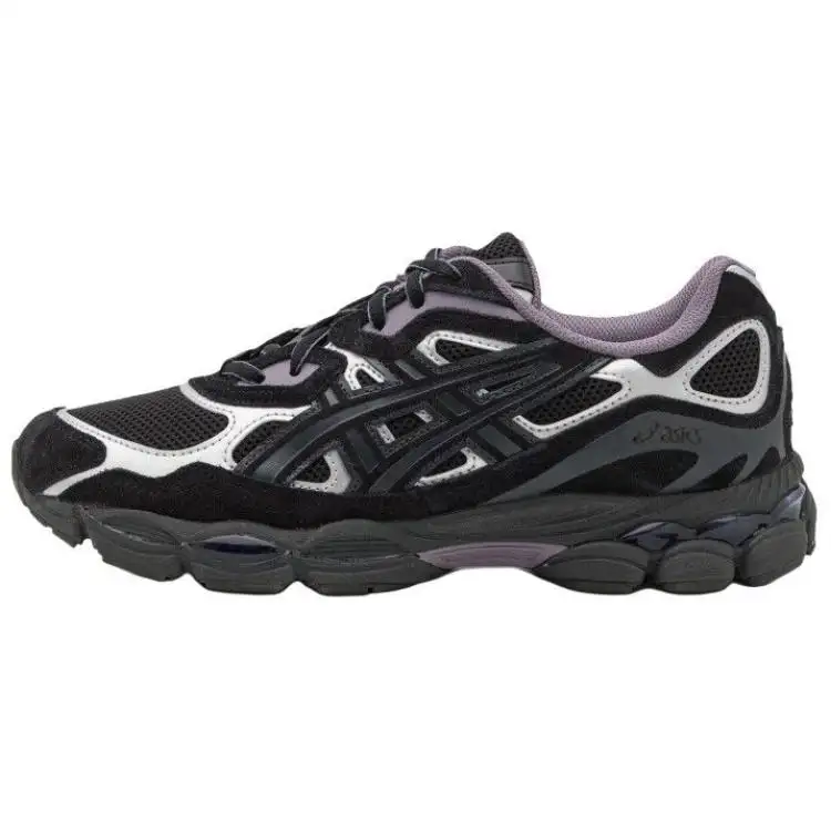 ASICS Gel NYC Black Purple Graphite Grey