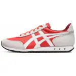 Onitsuka Tiger New York Slip Resistant, Abrasion Resistant, Lightweight Low top Casual Shoes Unisex Gray Red