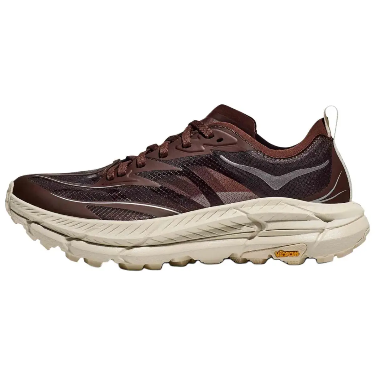 HOKA ONE ONE Mafate Speed 4 Breathable Low top Casual Trail Running Shoes Unisex Brown