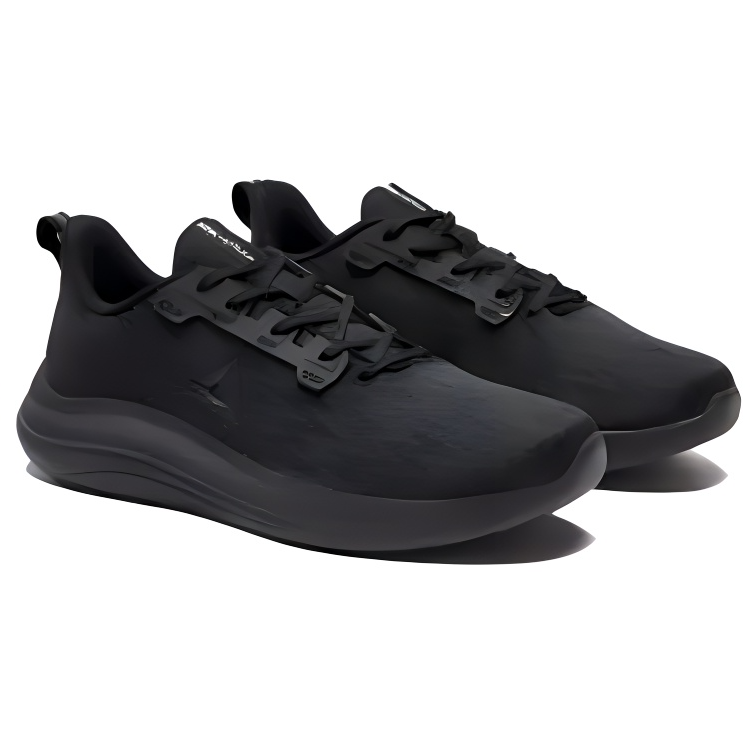 PEAK Slip Resistant Abrasion Resistant Slip Resistant Abrasion Resistant Low top Casual Running Shoes Men’s Black