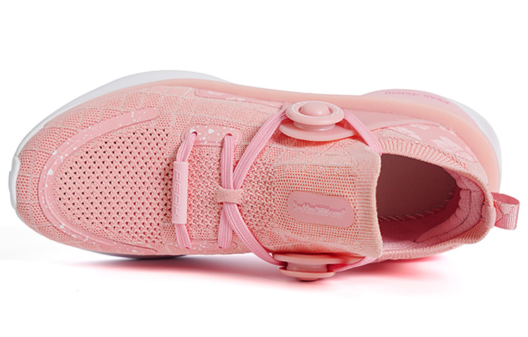 PEAK Tai Ji2.0 Cushioning Slip Resistant Abrasion Resistant Low top Running Shoes Men’s Pink