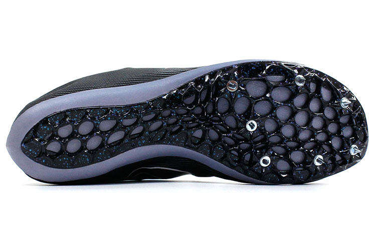 Кроссовки Nike Zoom 400 (черный / фиолетовый) — Чёрный / фиолетовый — фото 5