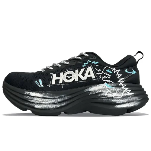 HOKA ONE ONE Bondi 8 Slip Resistant Abrasion Resistant Slip Resistant Abrasion Resistant Low top Running Shoes Men's