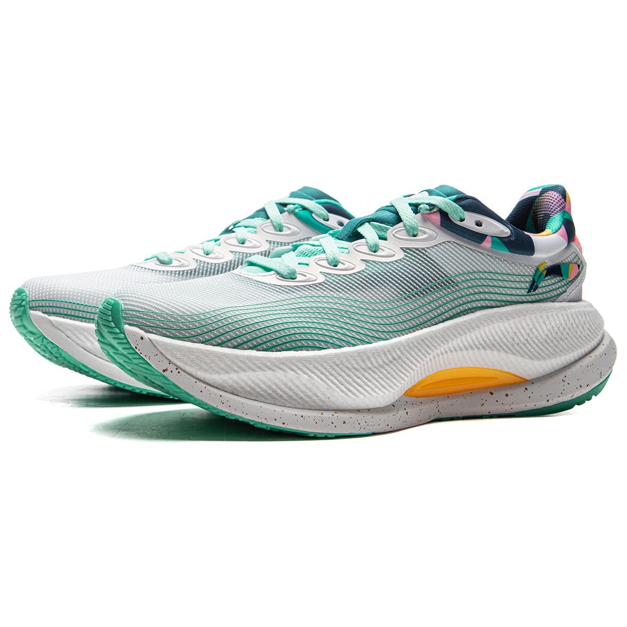 Li Ning Yueying 4 PRO Fabric Cushioning Slip Resistant Abrasion Resistant Support Rebound Low top Running Shoes Women’s