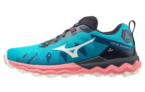 Mizuno Wave Daichi 6 Low top Running Shoes Women's Blue Pink