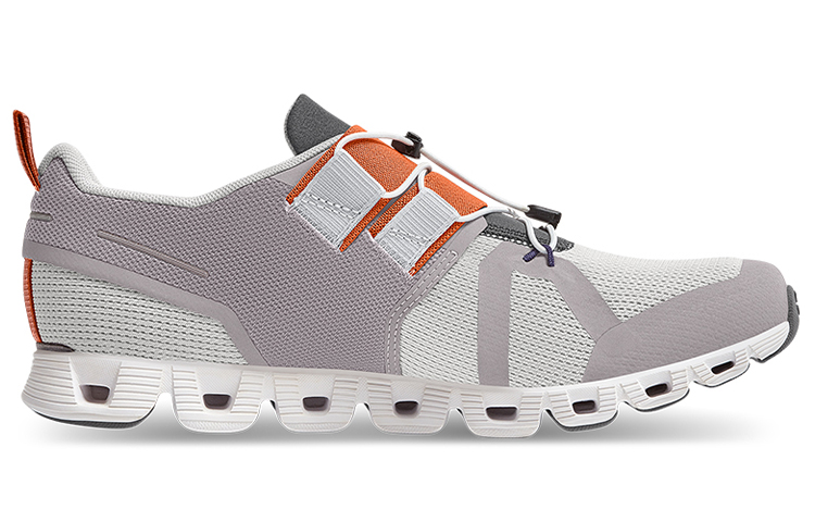 On Cloud Nexus Running Shoes Women’s Low Top Zinc Gray/Matte Red